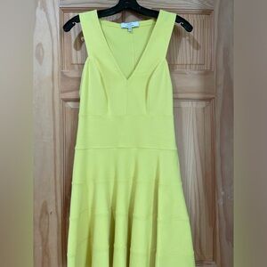 David Rodriguez Yellow Dress Size 10